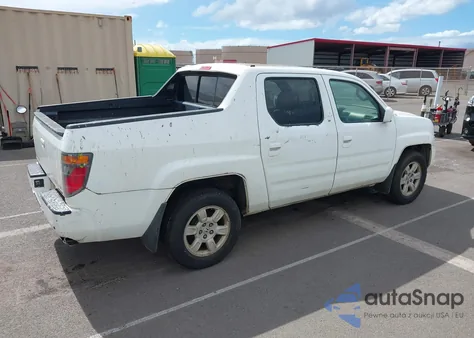 2007 Honda Ridgeline Rts from USA, damaged, VIN 2HJYK164X7H525727